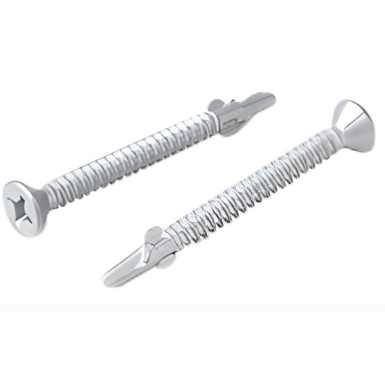Warum verwenden Phillips Flat Head Self-Drilling-Schraube mit Flügeln ein flaches Kopfdesign?